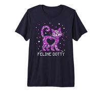 Cute Dog Dot Day Cat I'm Feline Dotty Pixels Adopt Animals Premium T-Shirt