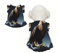 Cute Dog Dress for Small Dogs Girl,Sleeveless Cat Dresses Soft Breathable Dog Clothes Summer Puppy Dress Eagle Under The Stars Pet Skirt Dog Outfits Chihuahua Yorkies Dresses