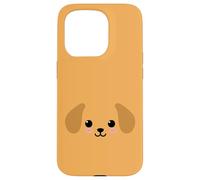 Cute Dog Face Funny Kawaii Puppy Animal Case for iPhone 15 Pro