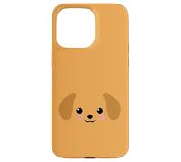 Cute Dog Face Funny Kawaii Puppy Animal Case for iPhone 15 Pro Max