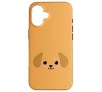 Cute Dog Face Funny Kawaii Puppy Animal Case for iPhone 16
