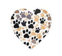Cute Dog Footprint Prints Print Strong Refrigerator Magnets Decor Fridge Magnets,For Kitchen Whiteboard Office Locker