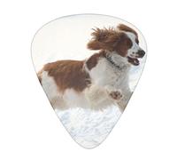 Cute Dog Guitar Picks 12 Pcs Classical Triangle Guitar Plectrums Includes Thin, Medium & Heavy Gauges 3 Sizes for Bass Electric Acoustic Guitars Ukulele with Organizer Storage Box