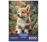 Cute Dog Immersive Jigsaw Puzzle Designed to Encourage Patience And Clarity, Centred Around Pet with A Calm And Modern British Aesthetic 70x50cm/1000pcs
