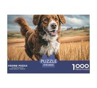 Cute Dog Impossible Hard Difficult 1000 Pieces Adult Jigsaws - Field Spaniel Educational Game Decompression for Gifts38x26cm/1000pcs