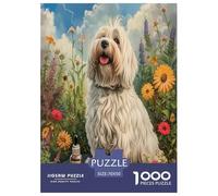 Cute Dog Jigsaw Puzzles Puzzle for Adults Kids. 1000 Piece Great Gifts Challenge Toy Educational Game Home Decoration for Adults& Kids Age 14 Years Up 70x50cm/1000pcs