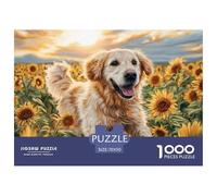 Cute Dog Jigsaws Suitable for Decompression And Wall Decor 1000 Piece Puzzle Challenge Toy Gifts for Adults And Kids 70x50cm/1000pcs