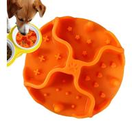 Cute Dog Licking Mat - Portable Pet Licking Mat | Slow Food Pad with Suction Cup, Classic Pacifier, Slow Food Pad for Fun, Gat Treats