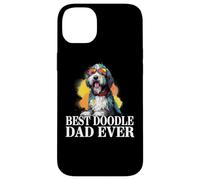 Cute Dog Lover Sunglasses Best Bernedoodle Dad Case for iPhone 14 Plus