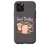 Cute Dog Mama Travel Buddy Passport Sunglasses Coffee Case for iPhone 11 Pro