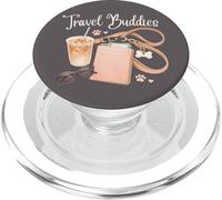 Cute Dog Mama Travel Buddy Passport Sunglasses Coffee PopSockets PopGrip for MagSafe