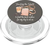 Cute Dog Mama Travel Passport Sunglasses Coffee PopSockets PopGrip for MagSafe
