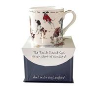 Cute Dog Mug The Tea & Biscuit Club Little Dog Laughed Mug In Gift Box