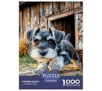 Cute Dog Premium Jigsaw Puzzle Designed for Relaxed Evenings, Featuring Pet with Refined British Visual Appeal, Suitable for Adults And Families Seeking Calm Focus 70x50cm/1000pcs