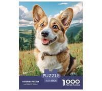 Cute Dog Premium Paper Jigsaw Puzzle Created for Mindful Evenings at Home, Centred on Pet And Offering A Rewarding Sense of Progress And Calm Focus 38x26cm/1000pcs
