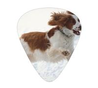 Cute Dog Print,12 Pcs Guitar Pick,3 Different Thickness Plectrums for Acoustic Guitar Bass Ukulele (0.46mm 0.96mm 0.71mm)