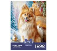Cute Dog Puzzle 1000Pc Jigsaw Adults Kids Puzzles Suitable for Home Decor Challenging Games Creative Geometric Presents 1000pcs 70x50cm/1000pcs