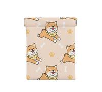 Cute Dog Shiba Inu, Squeeze Top Wallet Women Storage Bag Small Coin Purse Change Pouch