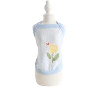 Cute Dog Simple Color Sweety Style Camisole Top T-Shirt with Printed Patterns for Small, Extra Small Dog Teddy, Pug, Chihuahua, Shih Tzu, Yorkshire Terriers A-Blue XL