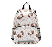 Cute Dog Star Love Pattern Kids Backpack for Toddlers, Kid's Backpack for Boys Girls, Kindergarten Preschool Nursery Travel Bag