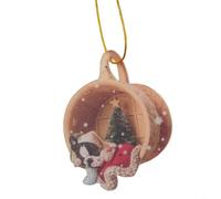 Cute Dog Themed Acrylic Pendant For Festive Decorations at Home or in Your Vehicle (9#)