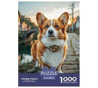 Cute Dog Thoughtfully Balanced Jigsaw Puzzle for Peaceful Leisure Time, Centred on Pet And Designed to Build Focus Patience And A Gentle Sense of Achievement 52x38cm/1000pcs