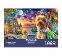 Cute Dog Ultimate Challenge Jigsaw Puzzles for Adults Conquer The 1000-Piece (Advanced) Impossible, Hard, And Difficult Challenging Puzzle Educational Games - This Is The Pinnacle Gift Jigsaw P