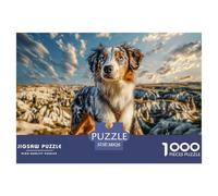 Cute Dog1000 Piece Puzzle Puzzle Games Cucker Colourful Puzzle for Adults Children 38x26cm/1000pcs
