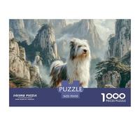 Cute Dog1000 Piece Puzzle Puzzle Yorkshire Terrier Clever Puzzles for Adults And Children 70x50cm/1000pcs