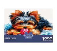Cute Dog1000Piece JigsawPuzzleAnimal Cute Dog ForAdult Colourful Brainteasing Age12+byth Challenging The Impossible Difficult Game Brainteasing Adults Jigsaw Puzzle 38x26cm/1000pcs