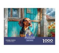 Cute Dogjigsaw Puzzle Adult 1000 Piece Challenge, Impossible Hard Challenging Puzzle, Unique Christmas Toy Gifts for Boys/Girls, Adults And Kids Age 12+ 70x50cm/1000pcs