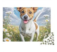 Cute DogJigsaw Puzzle PuppyEco Friendly Bundle Adults Kids 12+ Family Game Wall Decor 1000 Pieces 70x50cm/1000pcs