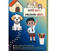 Cute Dogs Coloring Book: cute dog coloring pages