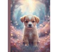 Cute Dogs Graph Paper Composition Notebook - Journal for Kids and Teens, 110 Pages, 7.5 x 9.25 in: Perfect for school, notes, drawing, and creative writing