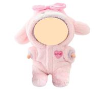 Cute Doll Clothes, 17CM Dolls Stylish Crochet Clothes, Dress Up Outfits for Doll Decoration Display (Doll not Included) (Melody)