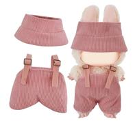 Cute Doll Clothes Design Outfit Pop Blind Mystery Box Mart Accessories Mini La Boo-Boo Blah Bu Bu BuLafufu Ropa Plush Toy Stuff Dress Overalls Pajamas Hoodie Trend Pink