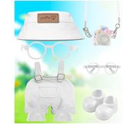 Cute Doll Clothes for Labubu Overalls Outfits La Boo-Boo Teen Teenage Tween Sweet FlowerKid Young Daughter College Students 9 10 12 13 14 16 17 19 Year Old Women Girl Birthday Present