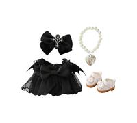 Cute Doll Clothing Set Fashionable And Suitable For All Kinds Of Dolls Bringing Unlimited Creativity And To Children!1 Gpf455 (Black, 5cm)