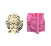 Cute Doll Girl Series Flower Pot Gypsum Concrete Crystal Epoxy Resin Mold Flower Vase Silicone Mold Pen Holder