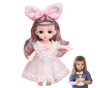 Cute Doll - Soft Plush Character, Modern Miniature Toy | Stuffed Figure Decoration, Cute Girl Figure Decoration, Angel Sculpture, Fantasy Playmate Friend, Gift Model for Ki