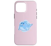 Cute Dolphin Cartoon Underwater Adventure Case for iPhone 16 Pro Max