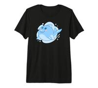 Cute Dolphin Cartoon Underwater Adventure Premium T-Shirt