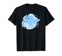 Cute Dolphin Cartoon Underwater Adventure T-Shirt
