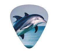 Cute Dolphin Guitar Paddle 12 Pack Guitar Picker Suitable For Bass Guitar Electric Guitar Soundtrack Guitar Yukrili