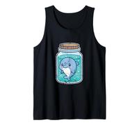Cute Dolphin in Ocean Jar Tank Top
