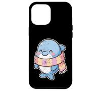 Cute Dolphin With Scarf Case for iPhone 12 Pro Max