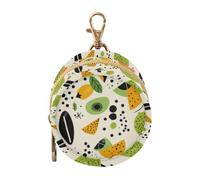 Cute Doodle Drawings Lime Summer Baby Boy Pacifiers Holder Case Portable Wristlet Wallet, Baby Items Container Box Bolsa para chupones