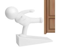 Cute Door Stopper, Decorative Door, Little Human Wedges, Stoppers for Floor, Home, Apartment, Workplace, Dormitory, Bedroom, Garage, Living Room, Hotel - 12.2x12cm
