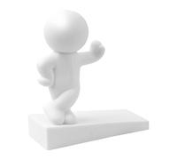 Cute Door Stopper, Pet-Friendly Design, 12.2x12cm, Decorative Door Wedge, Funny Figurine Stop, Scratch-Proof Feature, for Bedroom, Living Room, Dorm, and Garage