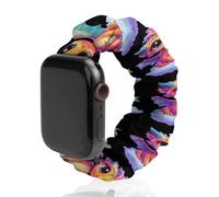 Cute Dragon Funny Scrunchie Watch Band Elastic Soft Sport Strap Compatible with IWatch 38mm/40mm